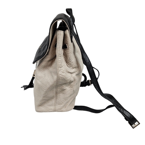 Kate‎ Spade Leila Pebble Leather Colorblock Light Pink & Black Backpack Women's - Picture 3 of 13